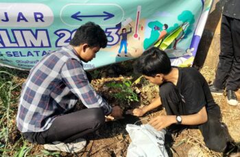 Tunjukan Kepedulian dan Kesediaan Pelajar untuk Lingkungan, IPM Tangsel Laksanakan Aksi Bersih Lingkungan